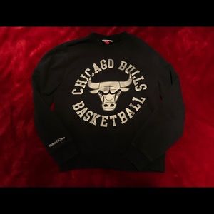 Mitchell and Ness Chicago Bulls Crew Neck